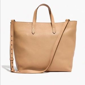 Madewell zip top carryall tote
